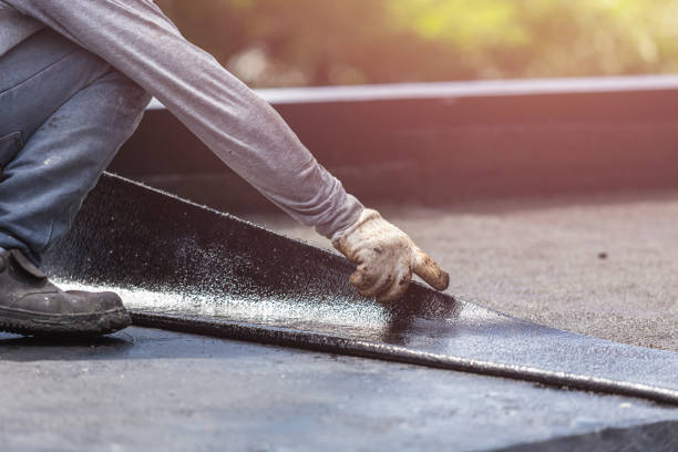Professional Interior Drainage System technician working in Honeoye Falls, NY
